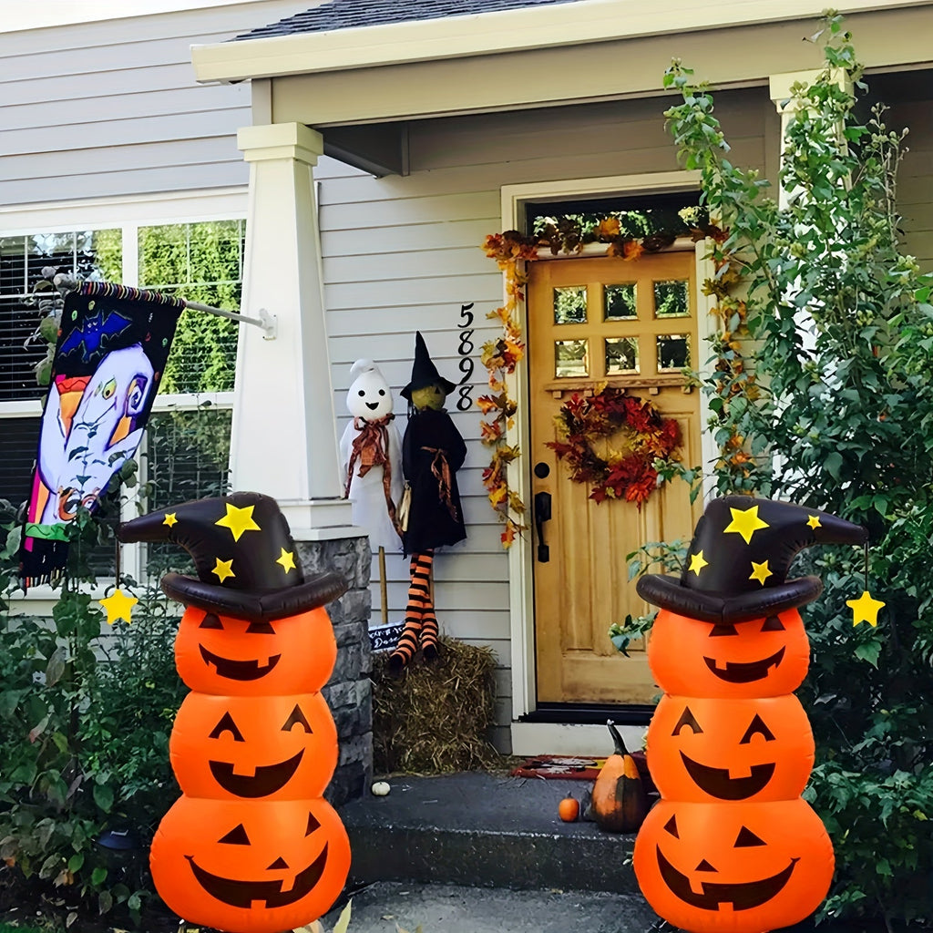 NNETM Giant Inflatable Pumpkin Halloween Decoration