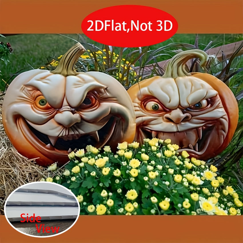 Halloween Pumpkin Garden Decoration (2pcs)