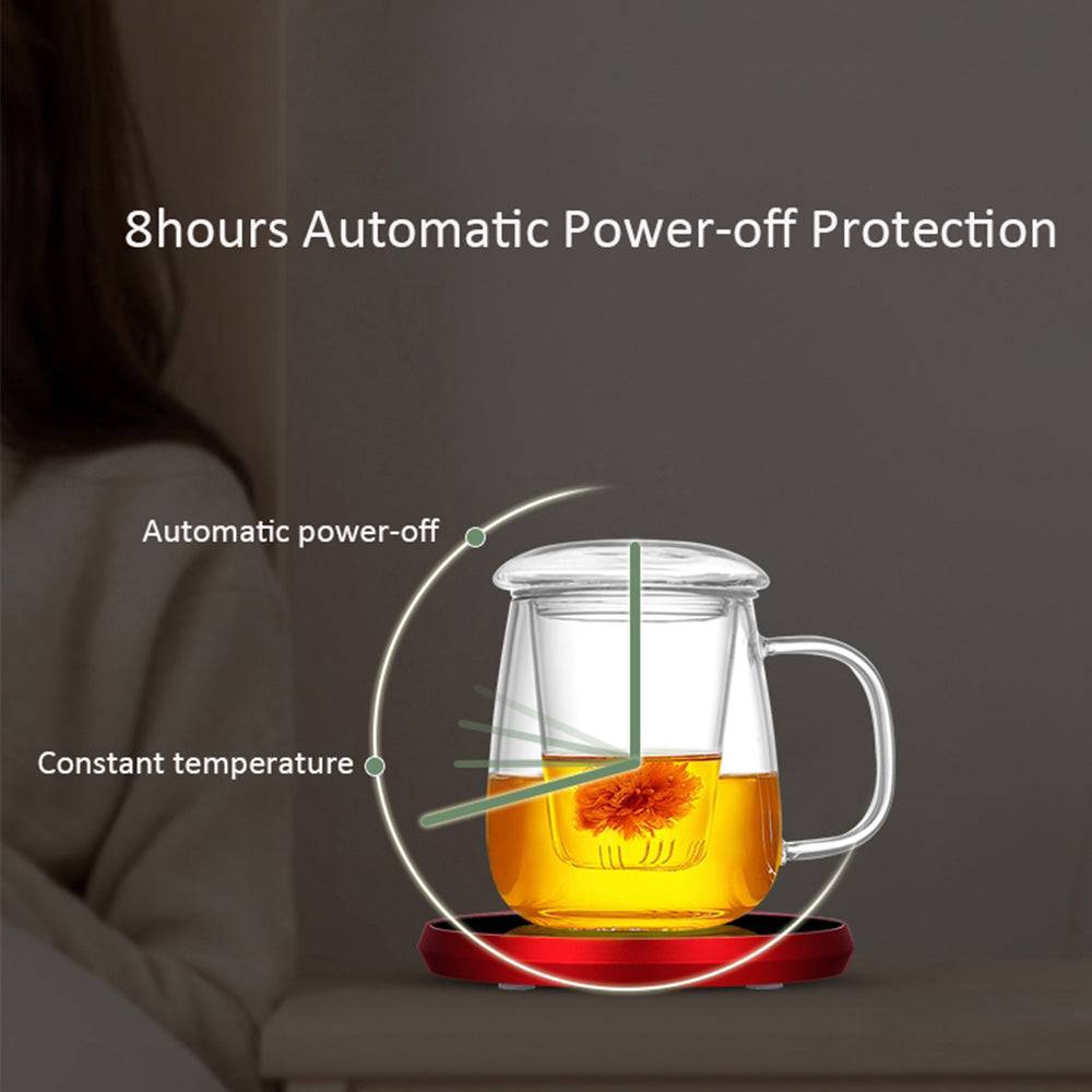 Coffee Mug Cup Warmer Milk Tea Water Heating Electric