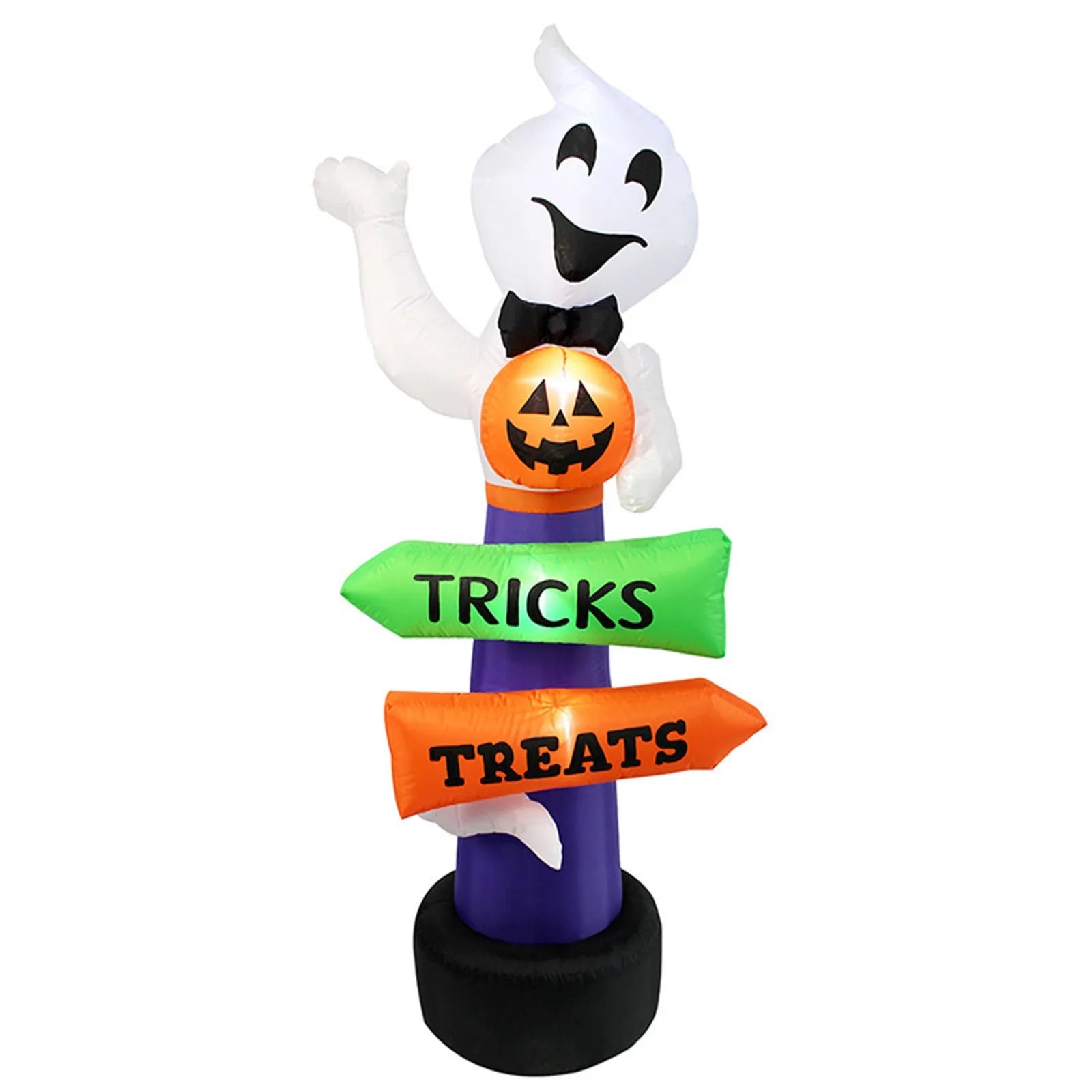 NNEOBA Halloween Inflatable Glowing Signpost Outdoor Decoration
